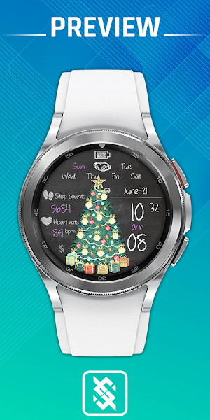 BFF3- Blackboard Art Christmas Screenshot 0