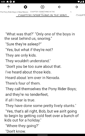 Book, The Pony Rider Boys in N Screenshot 3