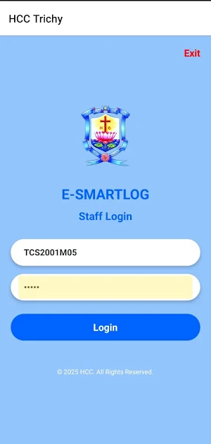 HCC SMARTLOG Screenshot 2