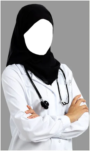 Hijab Women Doctor Photos App Screenshot 3