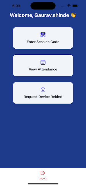 SpartansAttend Screenshot 2