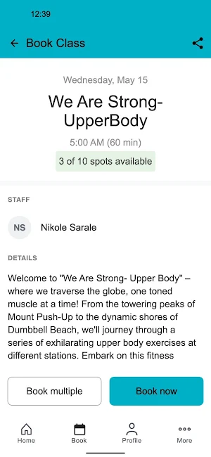 We Are Fit House Screenshot 2