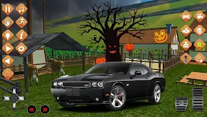 Spooky Village Halloween Drive Screenshot 3