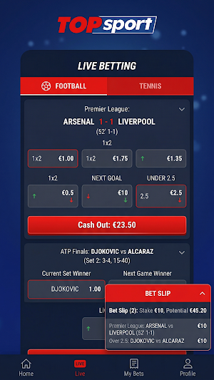 TOPsport Screenshot 2