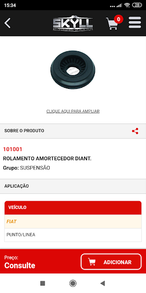 Skyll Peças - Catálogo Screenshot 3