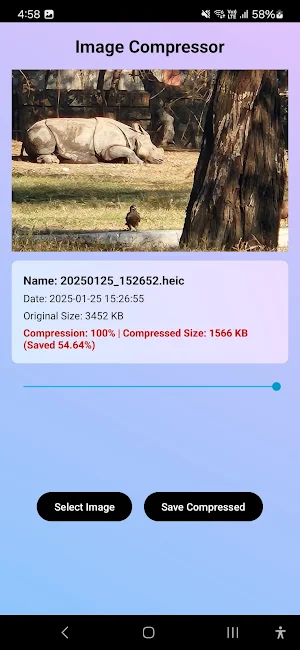 Compress Images - Reduce image Screenshot 2