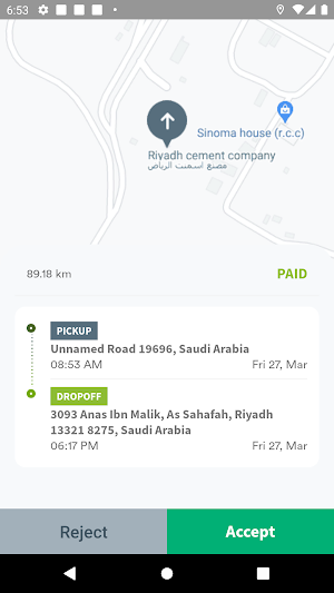 MasheedGo Driver Screenshot 2