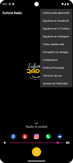 Euforia Radio Screenshot 2