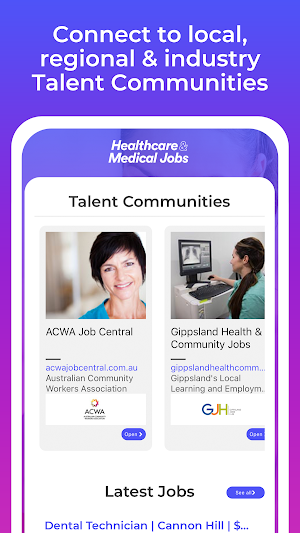 Healthcare Jobs Screenshot 1