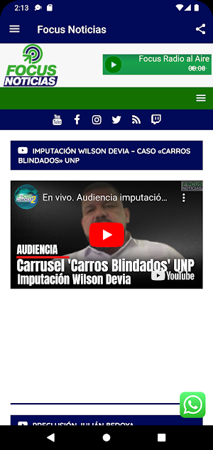 Focus Noticias Screenshot 0