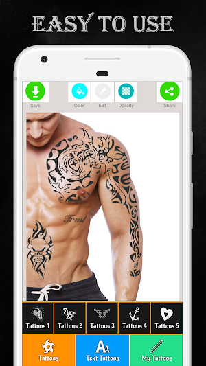 Tattoo Maker - Love Tattoo Screenshot 3