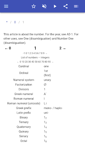 Natural numbers Screenshot 2