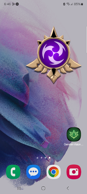 Genshin Vision Watch Face Screenshot 3