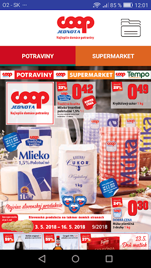 COOP Jednota Screenshot 1