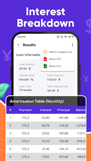 Loan Calculator: Planner Screenshot 1