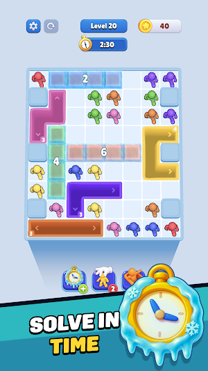 Fall in Hole: Color Puzzle Screenshot 1