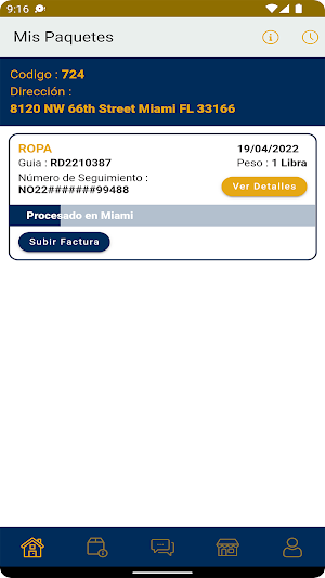 EnviosRD Screenshot 2