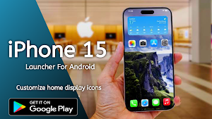 iPhone 15 Launcher for Android Screenshot 1