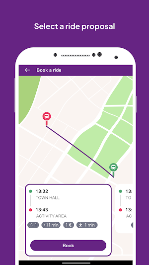itravel | on-demand bus Screenshot 2