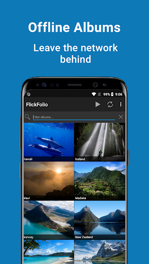 FlickFolio - Flickr Photo Gallery and Uploader Screenshot 1