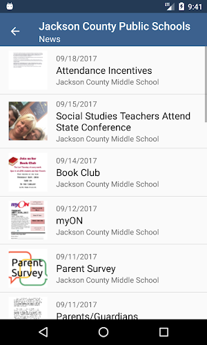 Jackson County Public Schools Screenshot 1