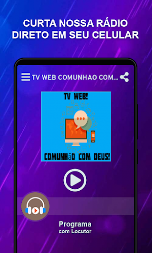 Tv Web Comunhão Com Deus Screenshot 0