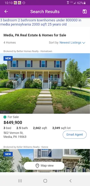 EZ Home Search Screenshot 1