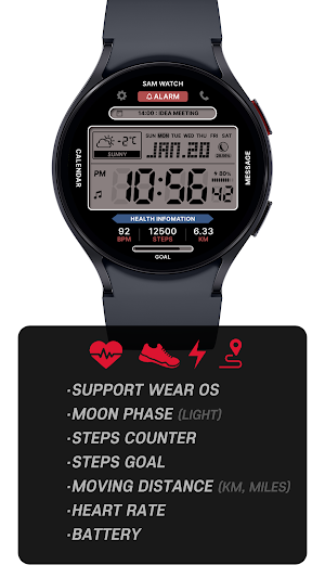 SamWatch Basic Digital 2026 Screenshot 1