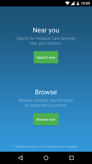 Palliative Care Directory Screenshot 1