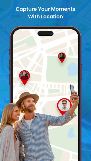 GPS Map Camera with Time Stamp Screenshot 0