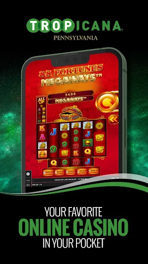Tropicana Online Casino PA Screenshot 0