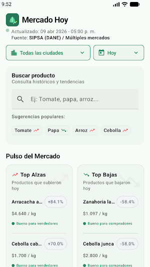 Mercado Hoy Screenshot 3