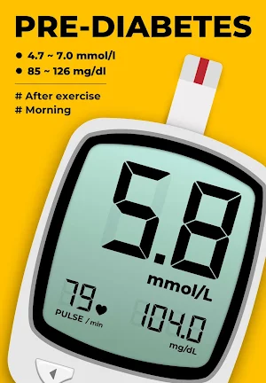 Blood Sugar - Diabetes App Screenshot 1
