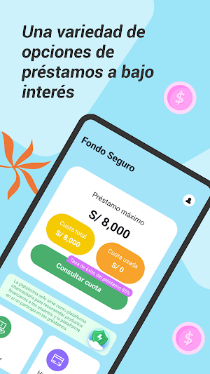 Fondo Seguro-Efectivo Pronto Screenshot 0