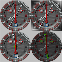DKH Concentric Rings Red for W