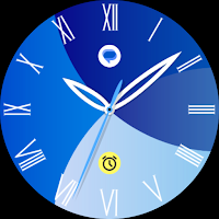 Blue Deluxe Watch Face