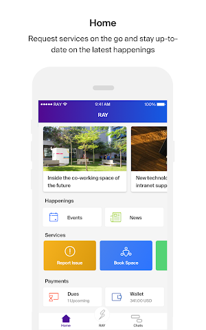 Ray For Spaces Screenshot 1