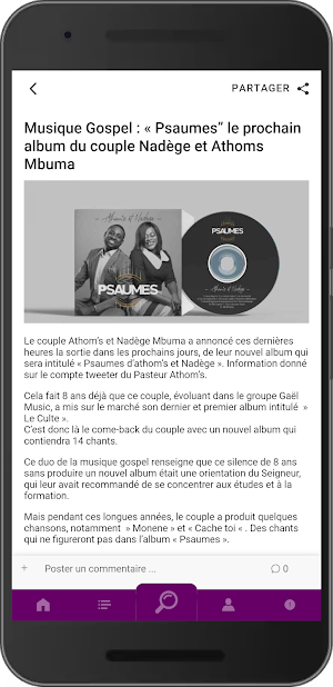 PourElle.info Screenshot 1