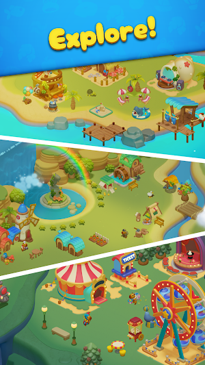 Capybara Land: Match & Design Screenshot 0