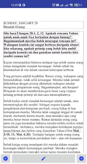 Sekolah Sabat Malaysia Screenshot 1