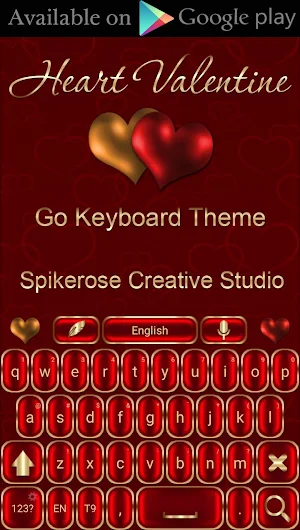 Heart Valentine Dialer theme Screenshot 2