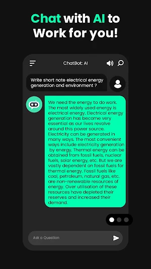 Ask Me: AI Chat Assistant GTP Screenshot 0