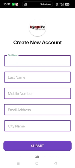 Bengal Pe Recharge & Bill Pay Screenshot 1