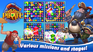 Pirate Jewel Pang: Match 3 Screenshot 1