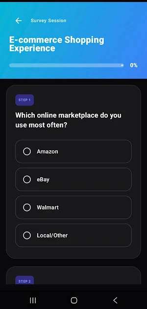 M-survey Screenshot 1