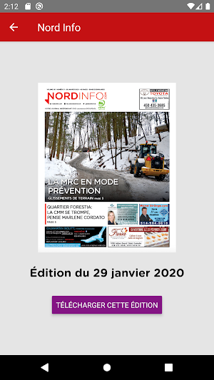 Nord Info Screenshot 2