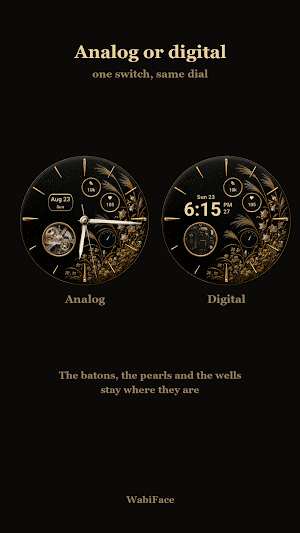 Akikusa Japanese Watch Face Screenshot 3