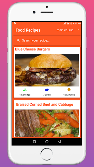 Food Recipes Screenshot 0