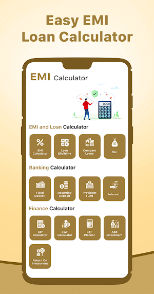 Easy EMI Loan Calculator Screenshot 1