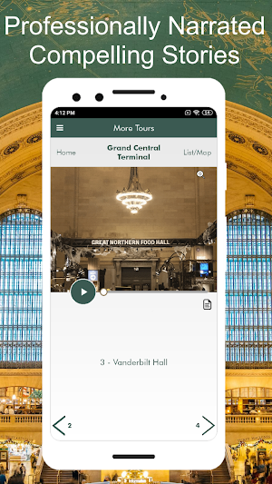 Grand Central Audio Tour Guide Screenshot 2